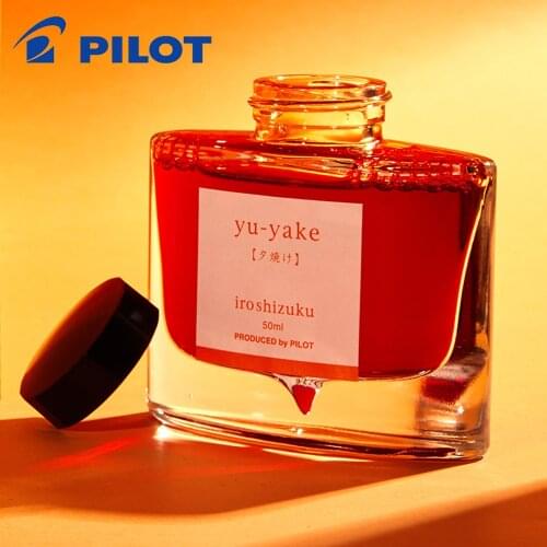 Japan PILOT Ink INK-50 Iroshizuku Natural Color Non-Carbon Color 50ml 24 Colors Optional Non-Blocking Ink