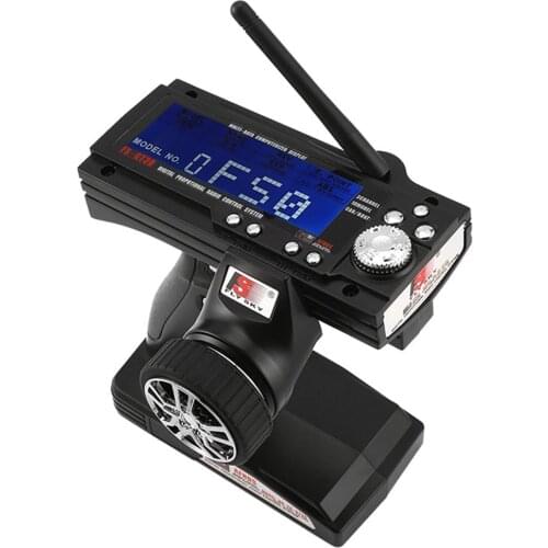 Flysky FS-GT3B FS GT3B Transmitter 2.4G 3CH Gun RC System Transmitter With Receiver For RC Car Boat With LED Screen