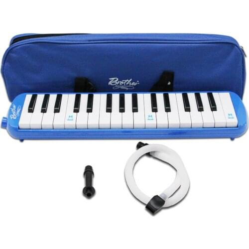 Piano Style 32 Keys Melodica Children Students Beginners Musical Instrument Harmonica Mouth Organ Portable Harmonica Pianica