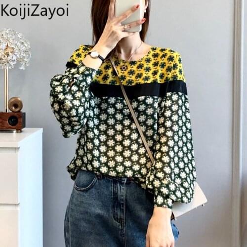 Блузки с принтом KOIJIZAYOI China At AliExpress
