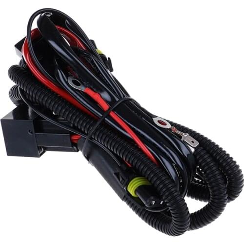 1pc Conversion Kit H4 Hi/lo HID Lamp Relay Harness Relay Wire Harness for Car HID Bi-xenon Headlight Bulbs