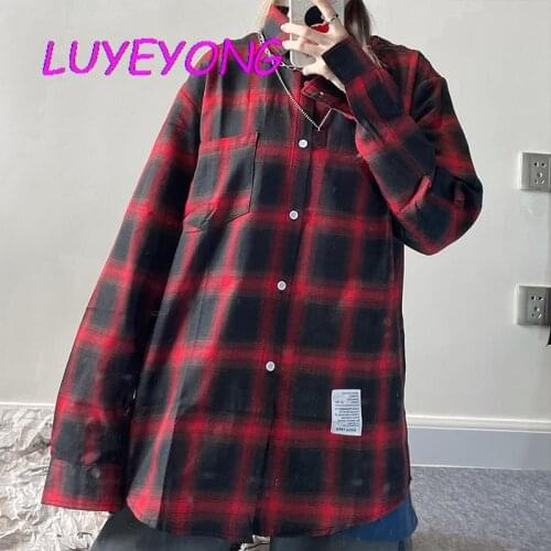 Женские красные рубашки LUYEYONG China At AliExpress