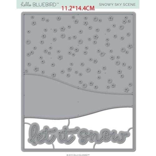 Sirius Snow frame troqueles de corte de metal scrapbooking cutting dies and stamps DIY dies scrapbooking nouveau arrivage 2021