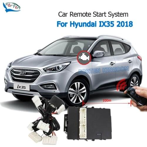 Car Remote Engine Start System Module For Hyundai IX35 2018 With Window Close Door Lock Plug and Play