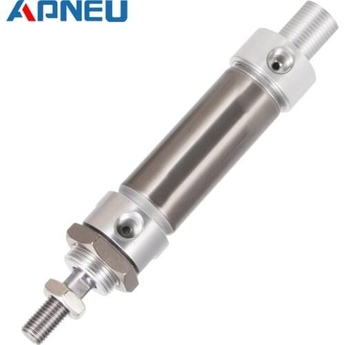Stainless steel MA type 16 20 32 40 mm Bore 25 50 75 100 125 150 175 200 250 300 mm stroke pneumatic cylinder