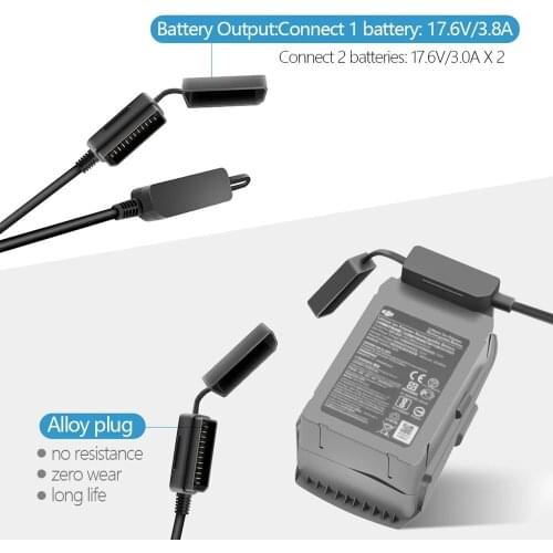 SALE Fast Car Charger for DJI Mavic 2 Zoom Intelligent Flight Battery Charging Hub Charger Mavic 2 Pro Car Charging Adapter