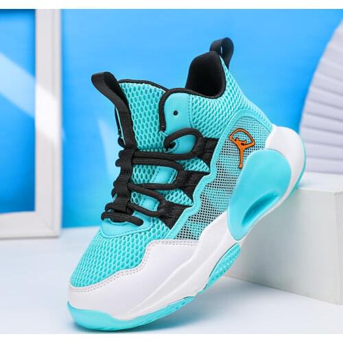 Sport Kids Sneakers Boys Casual Shoes For Children Sneakers Girls Shoes Basketball Footwear Leather Anti-slippery Trainers 2021