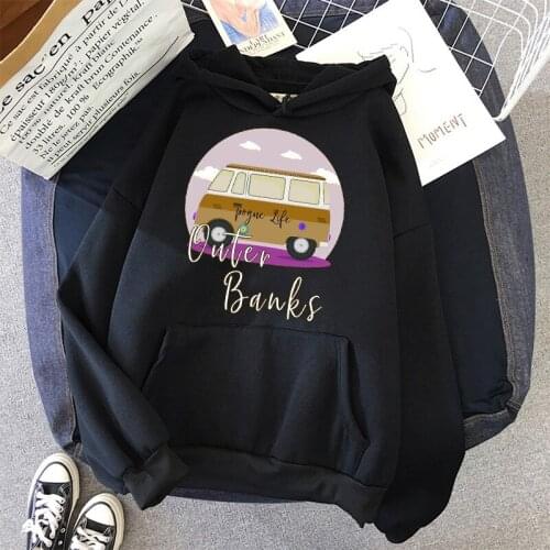 Outer Banks Pogue Life cartoon custom basic Sweatshirt Harajuku Unisex student Casual Hooded Pullover Thicken Coat Hoodies