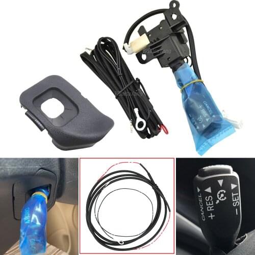 High Quality 45186-0D110-E0 For Toyota Yaris Vios 84632-34011 Cruise Control Switch With Cover / Wire Screws 45186-0D110-C0