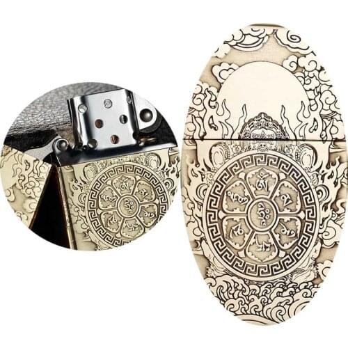 Lighter Windproof Personality Six Wordtruth Creativity Pure Men'gift To Boyfriend