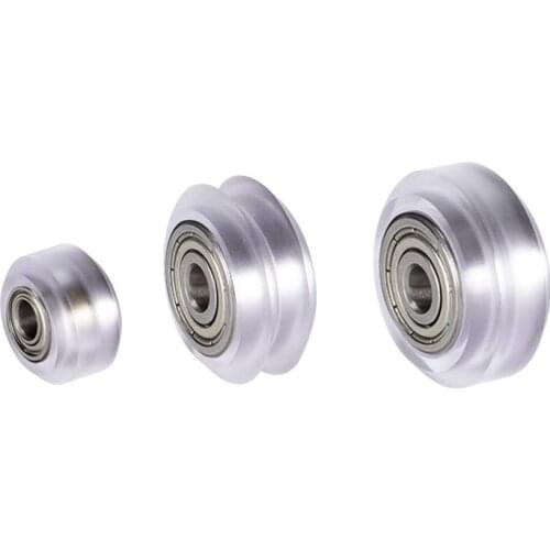 10pcs CNC Openbuilds Plastic wheel POM with 625zz MR105zz Idler Pulley Gear Passive Round Wheel Perlin Wheel V type for V-Slot