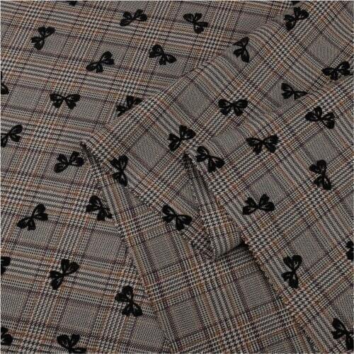 145cmx100cm polyester-cotton twill plaid yarn dyed Scottish plaid for clothing garment bag JK pleated skirt uniform fabric