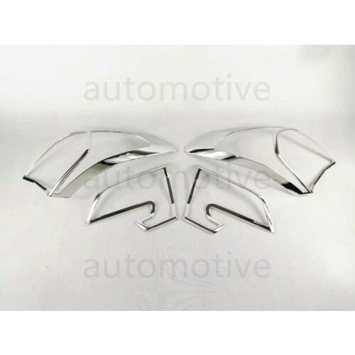 4PCS ABS Chrome Car Tail light lamp Cover Trims For Honda Avancier 2017