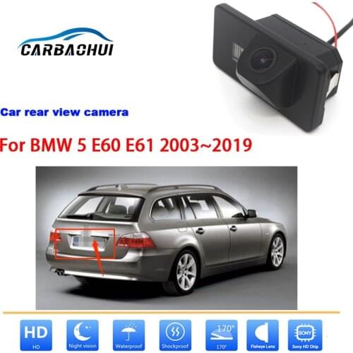 Car Rear View Back Up Reverse Parking Camera For BMW 5 E60 E61 2003-2010-2019 HD Night Vision aterproof high quality camera