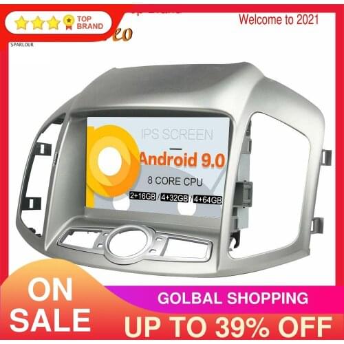 Car DVD Player Android 10.0 PX5/PX6 Multimedia Player GPS Navigation For CHEVROLET CAPTIVA 2012-2017 Auto Radio Stereo Head unit