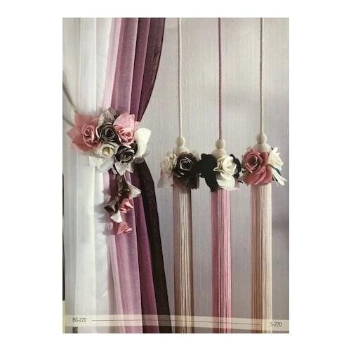 BAĞLAMALI ROSE-SARKIT CURTAIN ACCESSORY