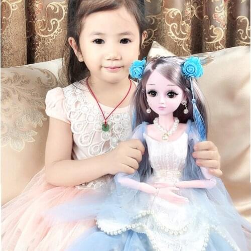 BJD Doll 60CM 1/3 Ball Joints Dolls 11 Styles With Full Outfits Dress Wig Shoes Makeup Gift For Girls Collection Toys