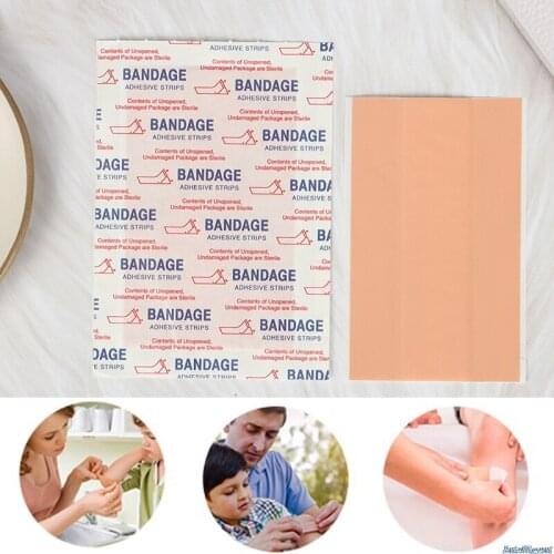 10pcs Breathable Large Medical Band Aid Bandage Adhesive Wound Dressing Outdoor Wound First Aid Wound Stickers Skin Care