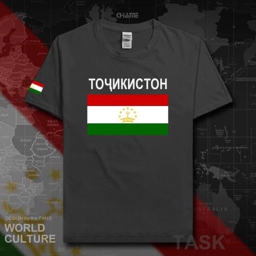 Tajikistan men t shirt fashion jerseys nation team 100% cotton t-shirt gyms clothing tees country sporting tshirt Tajik TJ 02
