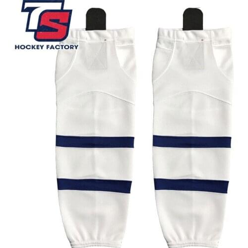 Cool hockey free shipping 100% Polyester Breathable Ice Hockey Socks Cheap Shin Guards W041 high quality men women sport