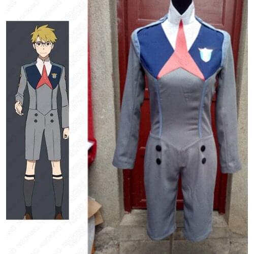 Anime DARLING in the FRANXX HIRO Cosplay Costume