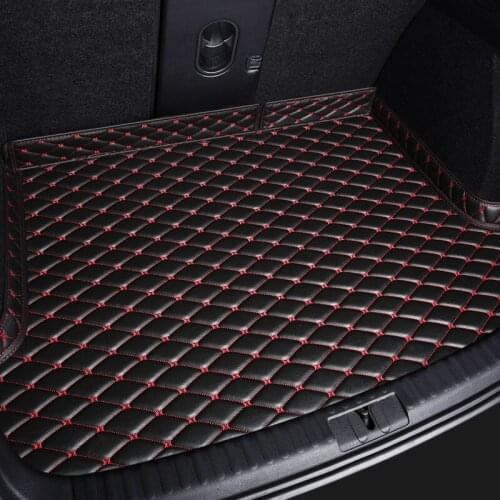 Custom leather Car trunk mat for Citroen all models C4-Aircross C4-PICASSO C5 C6 C2 C-Elysee C-Triomphe C4 auto accessories