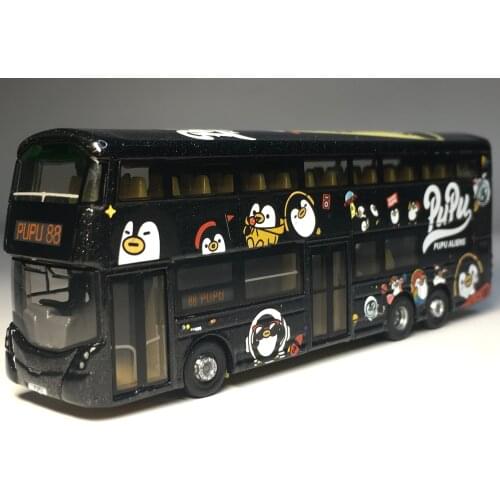 Tiny 1/110 Double-Decker Bus Die Cast Model Car Collection Limited