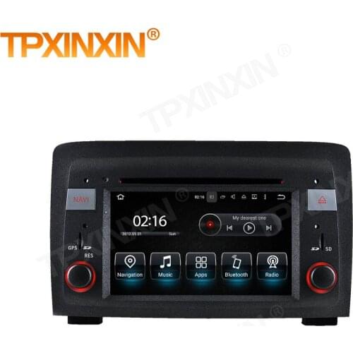 1 Din Carplay Android Radio Receiver Multimedia Stereo For Fiat Idea 2003 2004 2005 2006 2007 GPS Audio WiFi Recorder Head Unit