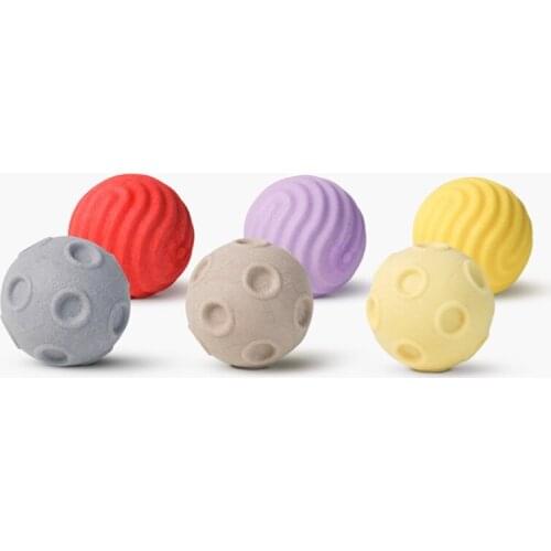Cat Ball Toy Lovely Color Elastic Ball Toys Training Sport Dog Bag Cat Interactive Pet Toy
