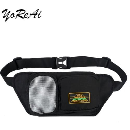 New Bag Nylon Unisex Fanny Pack Waist Hip Belt Bags Purse Pouch Pocket Travel Running Sport Bum High Quality Waterproof
