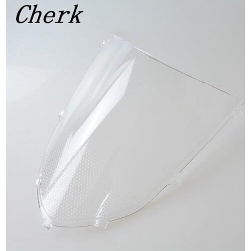 New Motorcycle Clear Windshield Windscreen D/ Bubble For KAWASAKI Ninja ZX10R ZX-10R 2004 2005