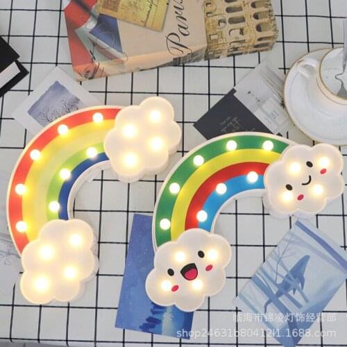 Birthday Gift Home Cute Decoration Custom Cloud Light Smile Led Table Light Nightstand for Bedroom Living Room