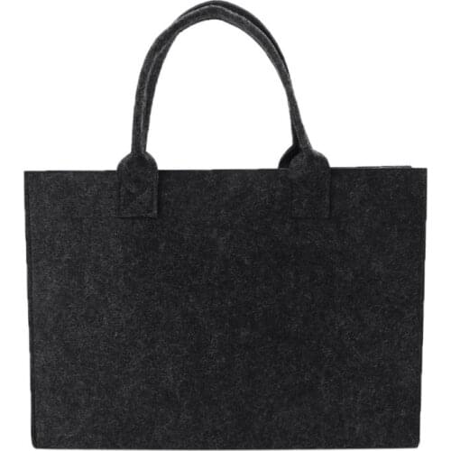 Portable Felt Fashion Handbag Purse Handbag Large Capacity Organizer Shoulder Bag M68C