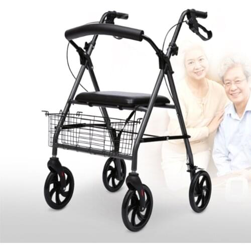 Rehabilitation Walker Leg Training Walking Aid Stand Frame Anti Rollover Disable Adult Elderly Stroke Hemiplegia