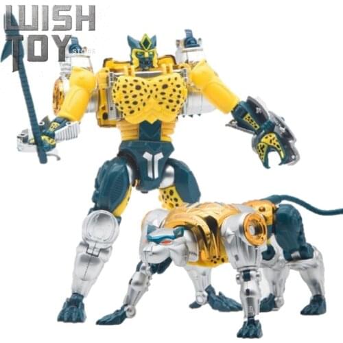 TransArt Transformation BWM-03 BWM03 Metal Panther Commander Cheetor Beast War KO Action Figure Robot Toys