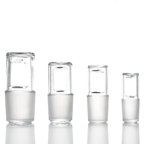 1pcs Glass stopper,Glass hollow plug,Joint 14# 19# 24# 29# 34#,Grinding flat plug,Hollow plunger