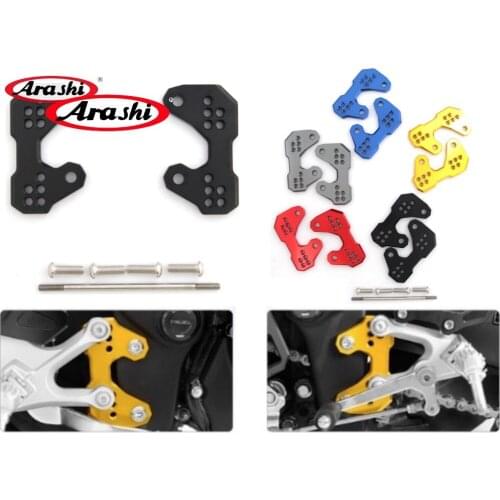 Arashi For YAMAHA YZF R3 / R25 2014-2016 YZF-R3 2014 2015 2016 Motorcycle Rearset Rear set Replacement Mounting Bracket Base