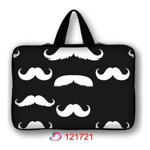 Beard Laptop Bag Sleeve 11 12 13.3 15.6 17 Waterproof Notebook Bag For Macbook Air Pro 11 13 15 17 Computer Bag For Women Men