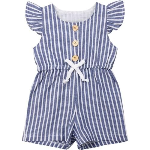 Baby Romper Cute Toddler Baby Girl Summer One-piece Sleeveless Romper Jumpsuit Sunsuit Clothes