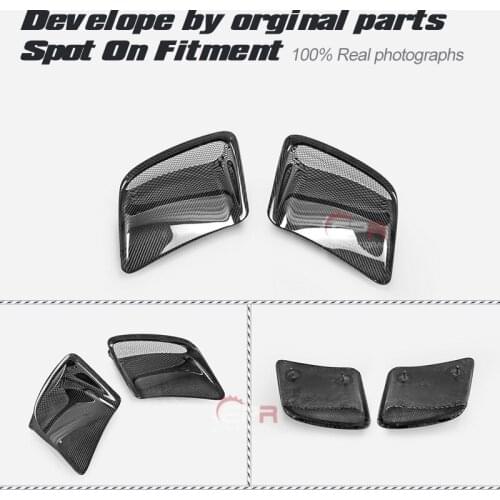 For 91-05 Honda NSX NA1 NA2 OE Style Carbon Glossy Side Intake Duct Exterior Accessories kits