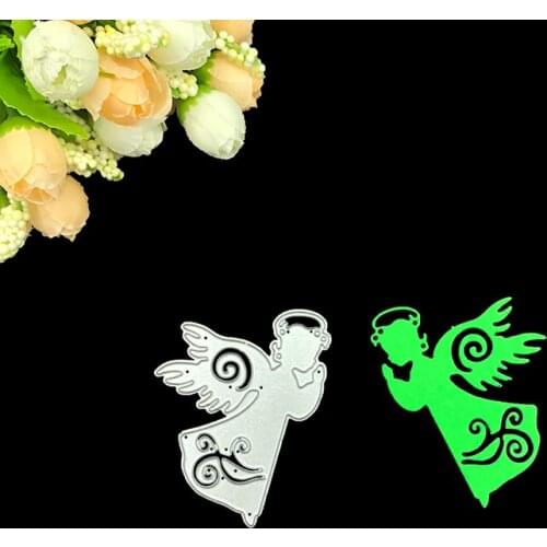 Julyarts Scrapbooking Cutting Dies Angel Baby Fairy Metal Cutting Dies DIY Cut Template Cutting Dies
