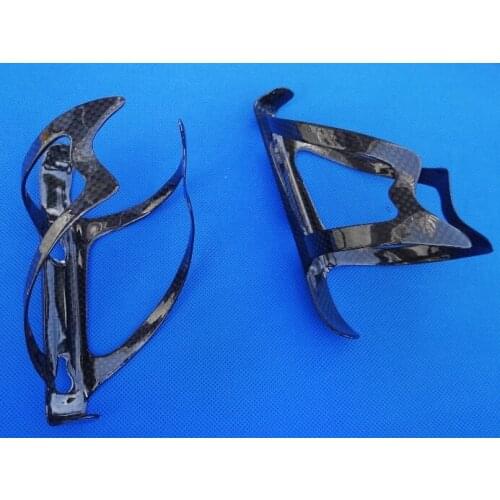 Carbon glossy MTB Mountain Road bike bicycle water Bottle cage - 2 Pcs Cages BC19
