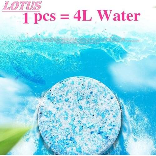 6pcs Solid Washer Concentrate Making Up Windshield Washer Fluid Screen Wash Wiper Fluid Car Solid cleaner