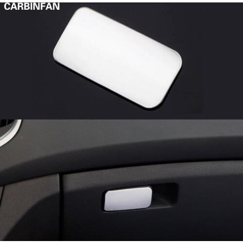 Glove Box Cover Sticker Interior Styling Glove Storage Box Decoration Molding For Hyundai Creta 2015 2016 2017