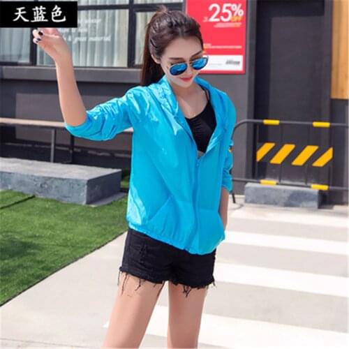 Summer Sun suit, Short Jacket, Korean version of long-sleeved baseball suit, leisure print jacket, Sun suit HX6666