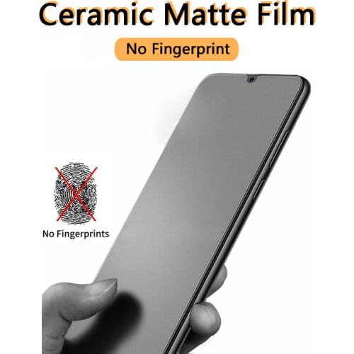 Matte 9D Screen Protector For OPPO K7X K5 K3 K1 F19 F17 F15 F11 F9 F7 F5 Pro Full Cover Protective Glass Soft Ceramic Film
