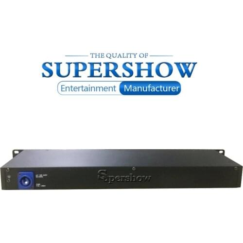 2Pcs/Lot DMX Splitter DMX512 Stage Lights Signal Amplifier Splitter 8 Way DMX Distributor With Two Inputs