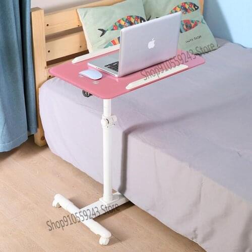 Lazy Laptop Desk Bed With Movable Desk Simple Bedside Table Tilt Sofa Side Table Coffee Table