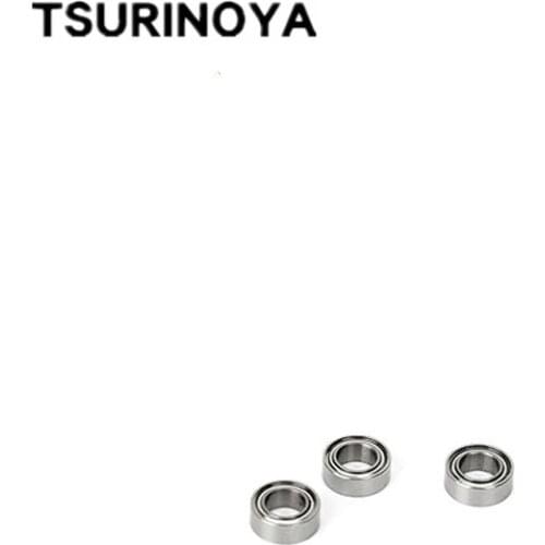 TSURINOYA 2Pcs/Lot Stainless Steel Ball Bearing For Fishing Reel 4*7*2.5mm Handle Knob Small Fishing Tackle Quality Accessories