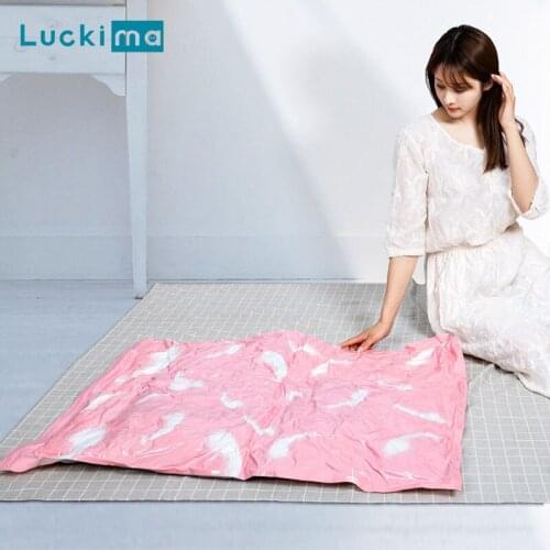 4 Sizes Storage Bags Clothes Air Vacuum Bag Home Compressed Bag Closet Organizer Clothing Compression Space Saver Seal Packet